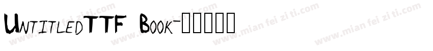 UntitledTTF Book字体转换